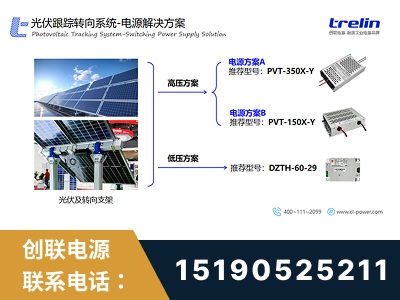 晋城-光伏跟踪转向系统-电源解决方案